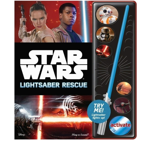 3 star wars books (make noise and/or light up) - Picture 6 of 7